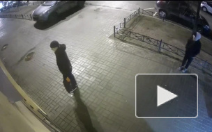 Действия вандалов на улице Маяковского попали на видео