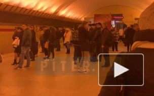 На красной ветке петербургского метро произошел технический сбой