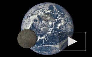 NASA опубликовало гифку с обратной стороной Луны