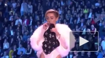 Майли Сайрус мощно пыхнула на вручении премии MTV EMA 2013