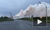 Появилось видео горящей фуры с химикатами в Кировском районе