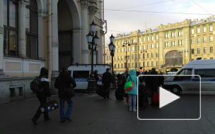 Вход на Московский вокзал ограничили: на месте работает ОМОН