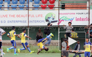 Индийский футболист погиб, празднуя гол