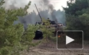 ФСБ опубликовала видео с уничтоженными украинскими БМП
