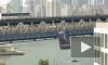 Баннер с "Путиным-миротворцем" сняли с Манхэттенского моста