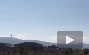 Появилось видео операции по ликвидации боевиков в Дагестане 