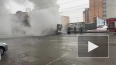 В центре Кирова дотла сгорел пассажирский автобус