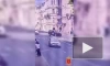 Момент ДТП с полицейской машиной на Вознесенском проспекте попал на видео
