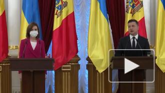 Зеленский обсудил с Санду посредническую роль Украины на переговорах по Приднестровью