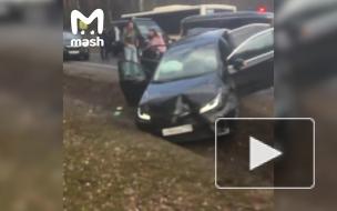 На Рублевке столкнулись шесть машин