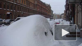 На Санкт-Петербург и Москву идут снегопады и метели