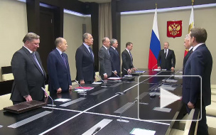 Путин почтил память Лужкова на совещании Совбеза РФ