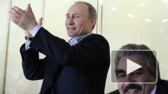 Путин с иронией прокомментировал инцидент с незасчитанной шайбой в матче Россия - США