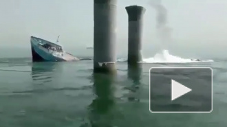 Иранское грузовое судно затонуло в территориальных водах Ирака