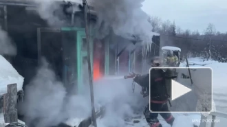 В жилом доме в Салехарде произошел пожар