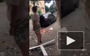 Видео из Сочи: В пятиэтажке в Адлеровском районе произошел взрыв газа