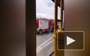 В Варшаве два человека погибли при падении автобуса с виадука