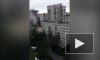 Видео: в жилом доме на Товарищеском загорелась квартира