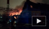 Пожар в ангаре на Салова в Петербурге потушили к утру субботы