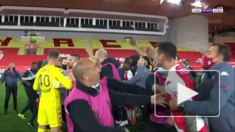 Футболисты "Монако" и "Лиона" устроили массовую драку после матча Лиги 1