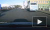 Автолюбитель запечатлел момент ДТП в Самаре