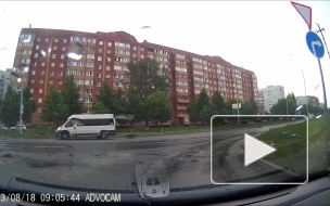 Жёсткое ДТП с пешеходом.
