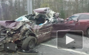 Появились фотографии кошмарной аварии, в которой погиб водитель Skoda