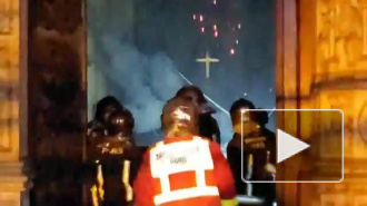 Опубликовано видео последствий пожара внутри Нотр-Дам-де-Пари 