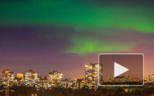 Северное сияние в Петербурге: социальные сети наводнили фотографии и видео явления