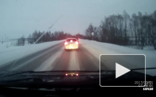 Страшная авария в Башкирии, унесшая жизнь женщины, попала на видео 