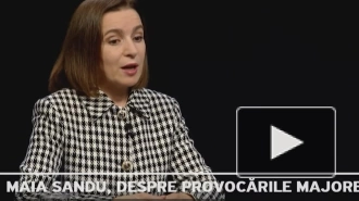 Санду обвинила Россию в попытках помешать вступлению Молдавии в ЕС