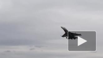 Истребитель Су-27 поднимали на перехват самолетов-разведчиков США над Черным морем