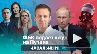 ФБК Навального подал иск к Владимиру Путину