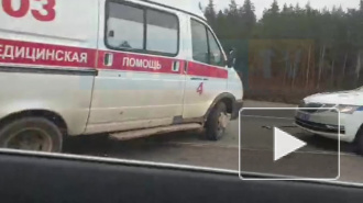 Три человека оказались зажаты в машине после ДТП на трассе "Скандинавия"