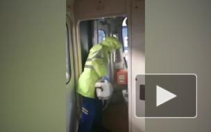 Противокоронавирусную дезинфекцию в петербургском метро проводят дважды в сутки