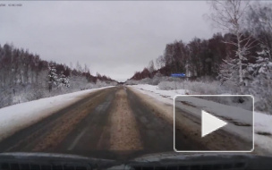 Батюшка попал в ДТП на зимней дороге.