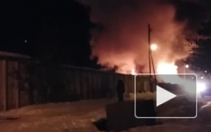 Пожар в Тюмени тушили больше трех десятков человек