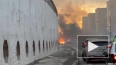 На северо-западе Москвы в час пик загорелась машина