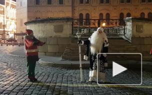 В Москве Деда Мороза оштрафовали на 10 тысяч за одиночный пикет