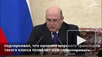 Мишустин: Калининградская область получит 1,4 млрд рублей на субсидирование морских грузоперевозок