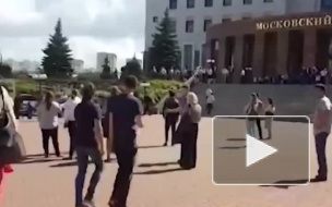 Видео: участников "Банды GTA", затеявших стрельбу в здании суда, убили на месте 