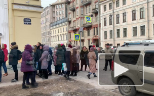 В Музей блокады Ленинграда собралась большая очередь