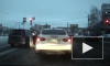 В Челябинске один водитель пытался подрезать другого и выстрелил из пистолета, видео выложили в сеть