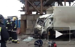 Подробности страшного обрушения строящейся развязки под Петербургом