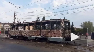 В Нижнем Тагиле на ходу загорелся трамвай 