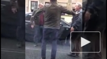 Видео: На Садовой автохам избил пожилого мужчину после аварии