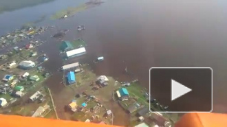 Видео: Села Сватай и Аргахтах затопило в Якутии