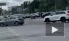 После двух столкновения с авто и бордюрным камнем в "Рено" на Выборгском шоссе пострадали два человека