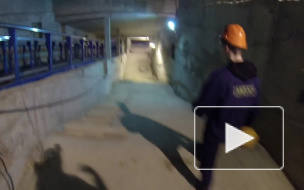 В "Метрострое" прокомментировали прогулку диггеров по строящейся станции "Проспект Славы"