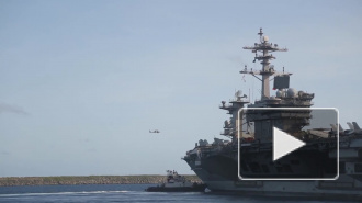Американский авианосец "Теодор Рузвельт" вернулся в море